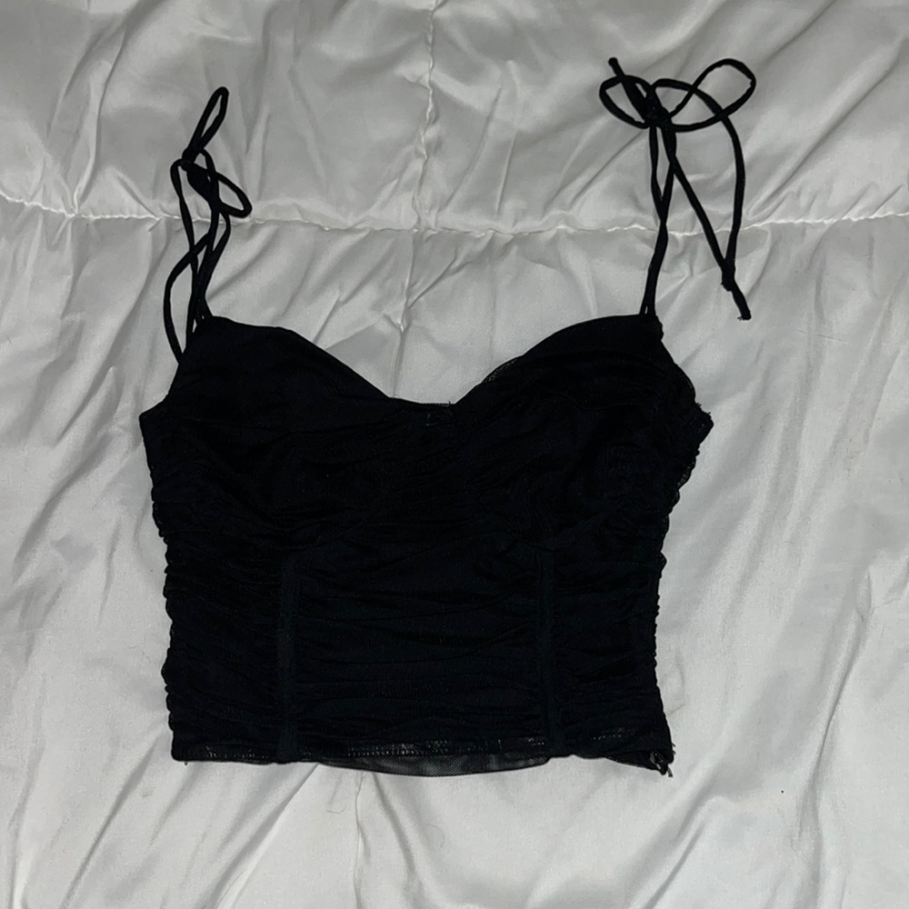 princess polly tie crop top